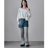 etoll エトル リブニットフレアパンツ | Fashion Letter | 詳細画像8 