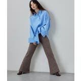 etoll エトル リブニットフレアパンツ | Fashion Letter | 詳細画像13 