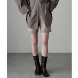 etoll エトル アルパカタッチケーブルショートパンツ | Fashion Letter | 詳細画像16 