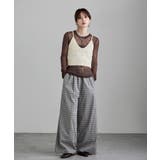 etoll エトル バックリボンローゲージニットビスチェ | Fashion Letter | 詳細画像12 