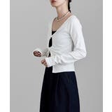 etoll エトル フロントツイストデザイントップス | Fashion Letter | 詳細画像11 