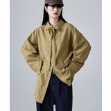 etoll エトル チェック柄ボウタイ付きオーバーシャツ | Fashion Letter | 詳細画像5 