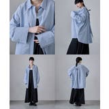 etoll エトル チェック柄ボウタイ付きオーバーシャツ | Fashion Letter | 詳細画像10 