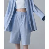 etoll エトル チェック柄タックハーフパンツ | Fashion Letter | 詳細画像5 