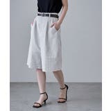 etoll エトル チェック柄タックハーフパンツ | Fashion Letter | 詳細画像15 