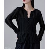 etoll エトル ループヤーンクロシェニットカーディガン | Fashion Letter | 詳細画像2 