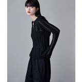 etoll エトル ループヤーンクロシェニットカーディガン | Fashion Letter | 詳細画像3 