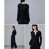 etoll エトル ループヤーンクロシェニットカーディガン | Fashion Letter | 詳細画像4 