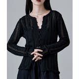 etoll エトル ループヤーンクロシェニットカーディガン | Fashion Letter | 詳細画像5 