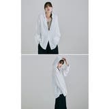 etoll エトル メルティングシアーフードオーバーシャツ | Fashion Letter | 詳細画像8 