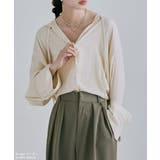 etoll エトル メルティングシアーフードオーバーシャツ | Fashion Letter | 詳細画像11 