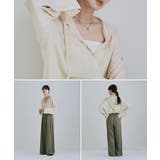 etoll エトル メルティングシアーフードオーバーシャツ | Fashion Letter | 詳細画像12 