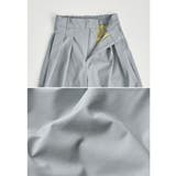 etoll エトル ウォッシャブルフェイクレザータックワイドパンツ | Fashion Letter | 詳細画像20 