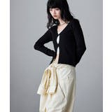 etoll エトル ツイストデザインリブニット | Fashion Letter | 詳細画像7 