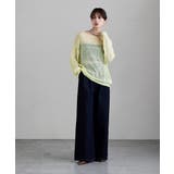 etoll エトル モヘアタッチボートネックニット | Fashion Letter | 詳細画像9