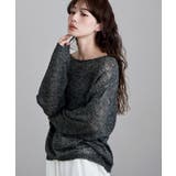 etoll エトル モヘアタッチボートネックニット | Fashion Letter | 詳細画像16