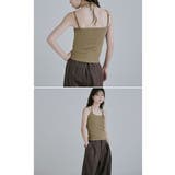etoll エトル レイヤード風カップインキャミソール | Fashion Letter | 詳細画像17 