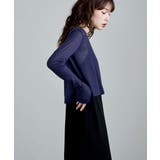 etoll エトル シアーフライスUネックロンT | Fashion Letter | 詳細画像3 