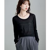 etoll エトル シアーフライスUネックロンT | Fashion Letter | 詳細画像12 