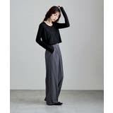 etoll エトル シアーフライスUネックロンT | Fashion Letter | 詳細画像14 