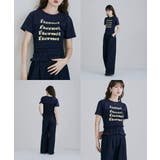 etoll エトル シャーリングコンパクトロゴTシャツ | Fashion Letter | 詳細画像3 