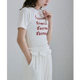 etoll エトル シャーリングコンパクトロゴTシャツ | Fashion Letter | 詳細画像11 