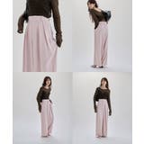 etoll エトル ツイルタックワイドパンツ | Fashion Letter | 詳細画像8 