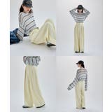 etoll エトル ツイルタックワイドパンツ | Fashion Letter | 詳細画像15 