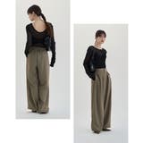 etoll エトル レースバックオープントップス | Fashion Letter | 詳細画像4 