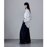 etoll エトル レーススリーブメルティングオーバーシャツ | Fashion Letter | 詳細画像4 