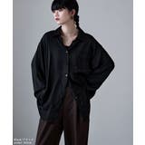 etoll エトル レーススリーブメルティングオーバーシャツ | Fashion Letter | 詳細画像7 