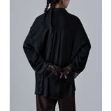 etoll エトル レーススリーブメルティングオーバーシャツ | Fashion Letter | 詳細画像10 