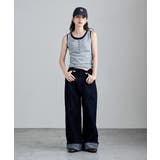 etoll エトル レイヤード風配色カップインタンクトップ | Fashion Letter | 詳細画像4 