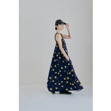 etoll エトル フラワープリントボックスプリーツキャミソールワンピース | Fashion Letter | 詳細画像8