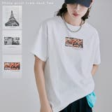 etoll エトル フォトプリントクルーネックTシャツ | Fashion Letter | 詳細画像1