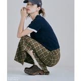 etoll エトル チェック柄ストレートマキシスカート | Fashion Letter | 詳細画像2