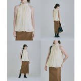 etoll エトル シフォンアメスリバルーンブラウス | Fashion Letter | 詳細画像12