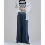 etoll エトル ミニ裏毛ワイドスウェットスラックス | Fashion Letter | 詳細画像11 