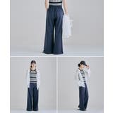 etoll エトル ミニ裏毛ワイドスウェットスラックス | Fashion Letter | 詳細画像12 