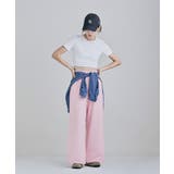 etoll エトル ミニ裏毛ワイドスウェットスラックス | Fashion Letter | 詳細画像17 