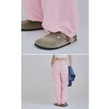etoll エトル ミニ裏毛ワイドスウェットスラックス | Fashion Letter | 詳細画像18 
