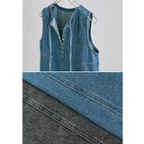 etoll エトル デニムスリーブレスロングワンピース | Fashion Letter | 詳細画像19 