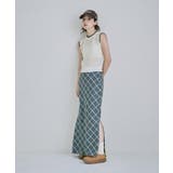 etoll エトル ブークレミックスバイカラーニットトップス | Fashion Letter | 詳細画像7