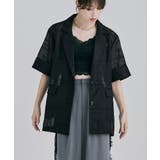 etoll エトル パッチワークレーステーラードジャケット | Fashion Letter | 詳細画像3