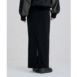 etoll エトル 裏毛腰巻き風レイヤードIラインスカート | Fashion Letter | 詳細画像14