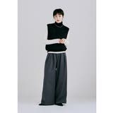 etoll エトル カーリーフェザーハイネックニットベスト | Fashion Letter | 詳細画像5