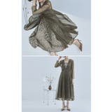 幾何学チュールジャガードワンピ ワンピース レディース | Fashion Letter | 詳細画像16