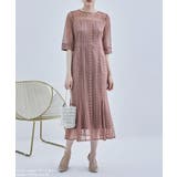 etoll エトル バックリボンマーメイドレースドレス | Fashion Letter | 詳細画像5