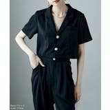 etoll エトル 3piecesジャケット&パンツセットアップドレス | Fashion Letter | 詳細画像5