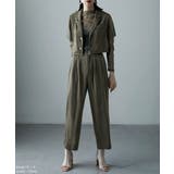 etoll エトル 3piecesジャケット&パンツセットアップドレス | Fashion Letter | 詳細画像12
